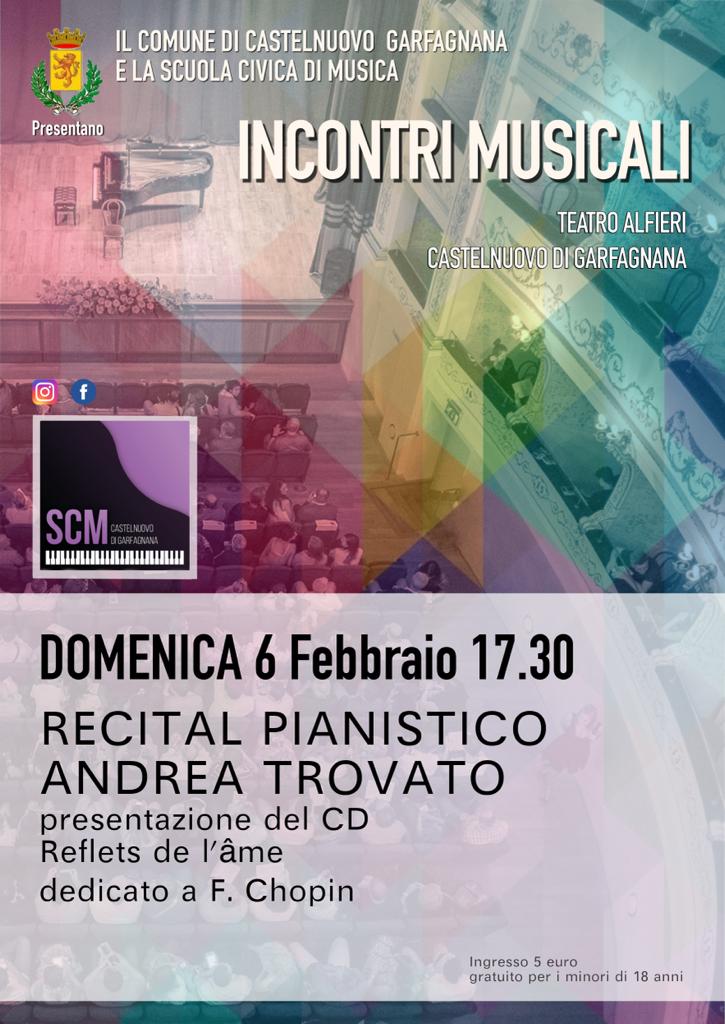 INCONTRI MUSICALI
Recital Pianistico di 
Andrea Trovato